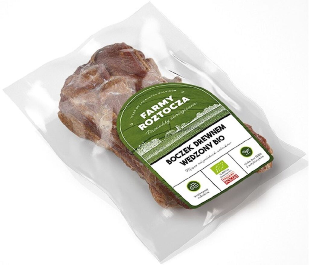 BOCZEK DREWNEM WĘDZONY BIO (około 0,30 kg) – FARMY ROZTOCZA (NA ZAMÓWIENIE)