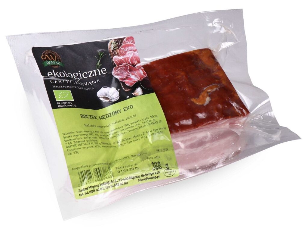 BOCZEK WĘDZONY BIO (około 0,35 kg) – WASĄG (NA ZAMÓWIENIE)