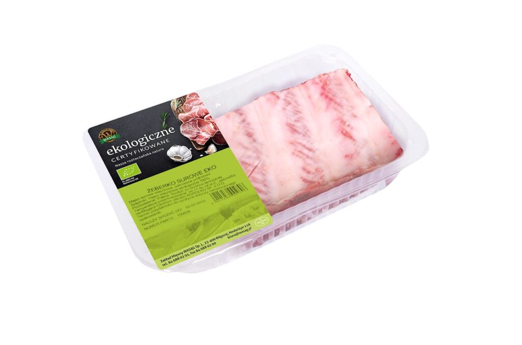 ŻEBERKA SUROWE BIO (około 0,50 kg ) – WASĄG (NA ZAMÓWIENIE)
