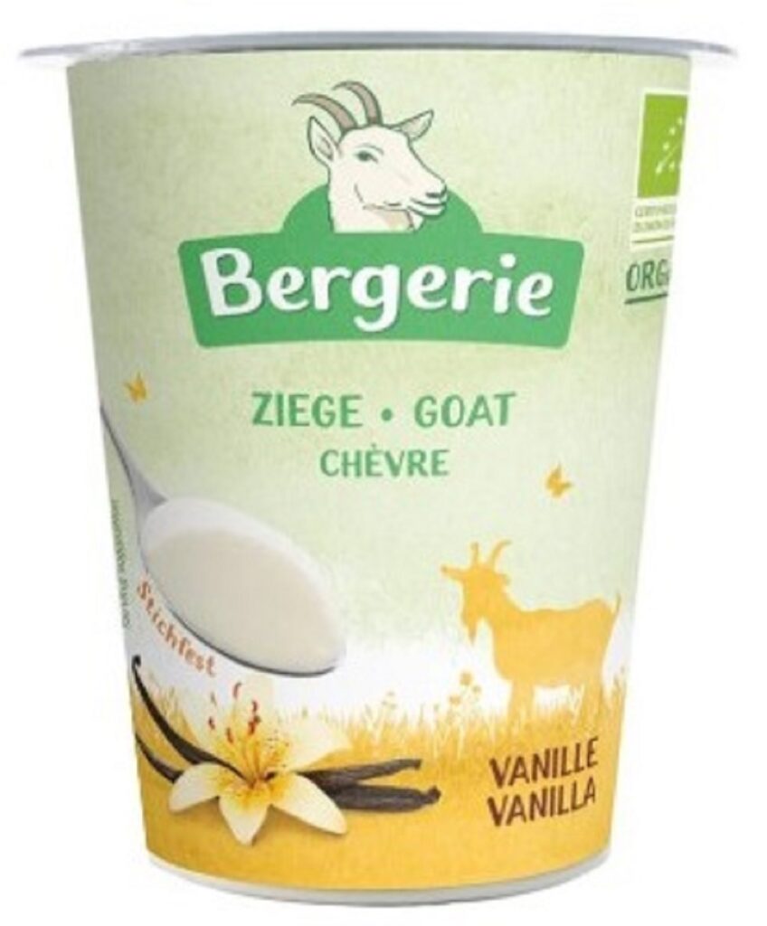 KOZI JOGURT O SMAKU WANILIOWYM BIO 125 g – BERGERIE