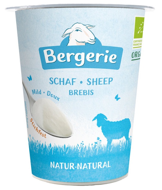OWCZY JOGURT NATURALNY BIO 125 g – BERGERIE