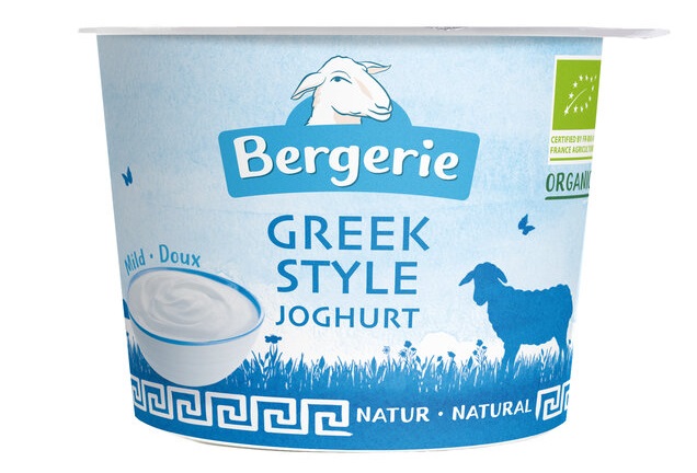 OWCZY JOGURT TYPU GRECKIEGO BIO 250 g – BERGERIE
