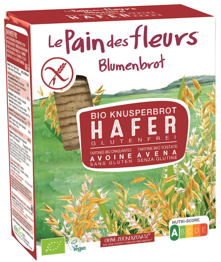 PIECZYWO CHRUPKIE OWSIANE BEZGLUTENOWE BIO 150 g – LE PAIN DES FLEURS