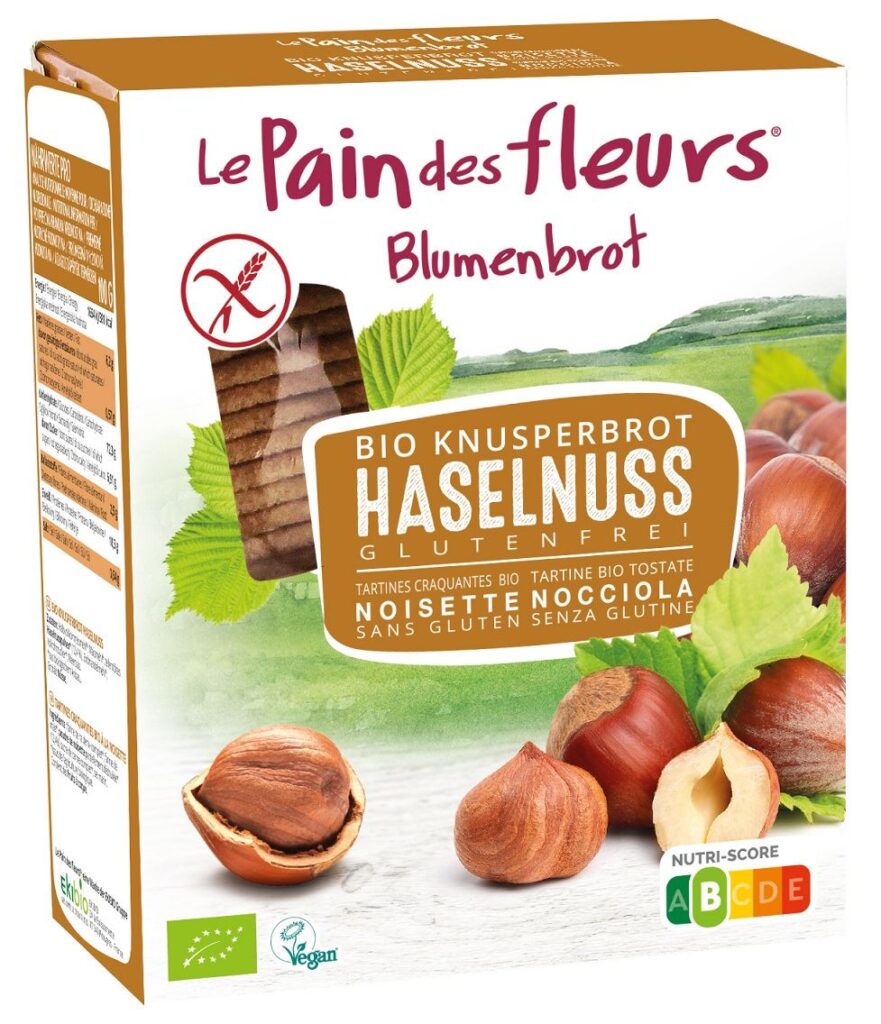 PIECZYWO CHRUPKIE ORZECHOWE BEZGLUTENOWE BIO 150 g – LE PAIN DES FLEURS