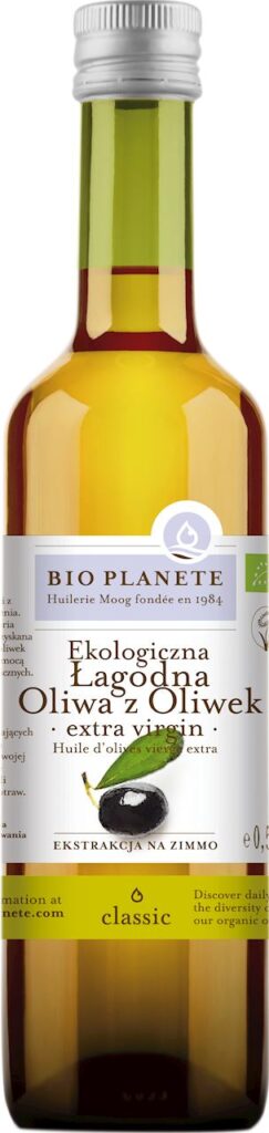 OLIWA Z OLIWEK EXTRA VIRGIN ŁAGODNA BIO 500 ml – BIO PLANETE