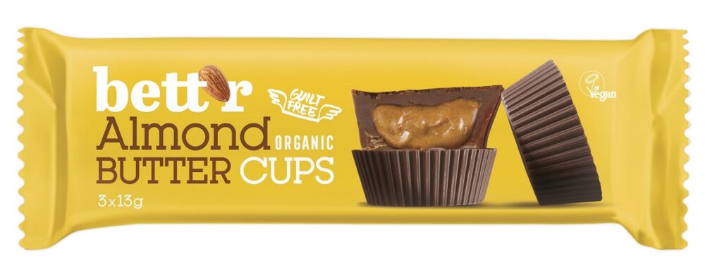 PRALINY Z KREMEM MIGDAŁOWYM BIO (3 x 13 g) 39 g –  BETT’R