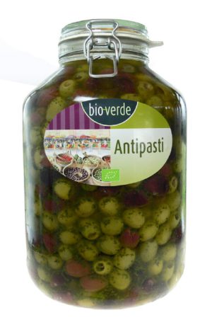 OLIWKI MIX BEZ PESTEK BIO 4,55 kg (SŁOIK) - BIO VERDE