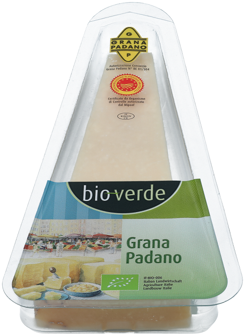 SER TWARDY GRANA PADANO BIO 125 g – BIO VERDE
