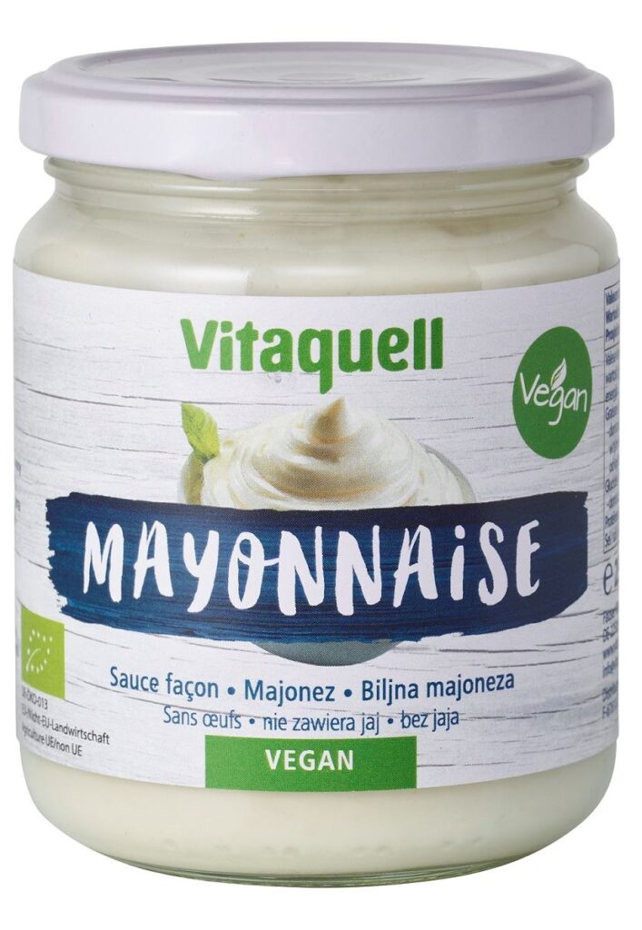 MAJONEZ WEGAŃSKI BIO 250 ml – VITAQUELL
