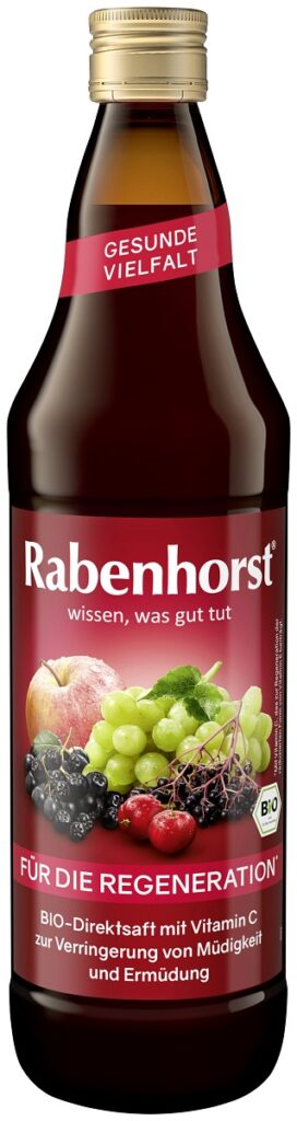 SOK WIELOOWOCOWY NFC REGENERUJĄCY BIO 750 ml – RABENHORST