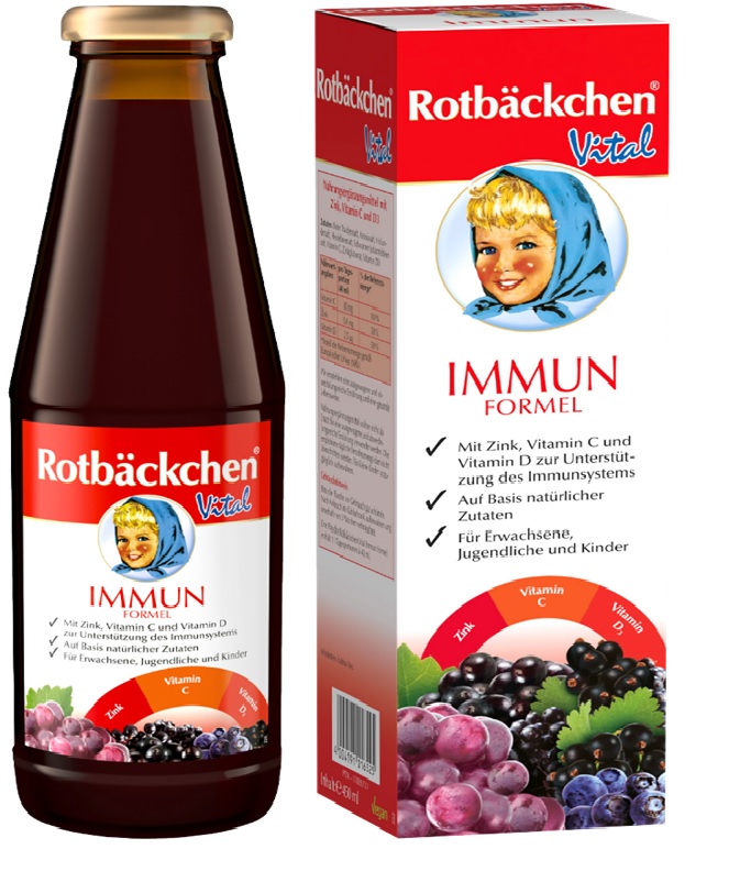 SOK WIELOOWOCOWY NFC Z CYNKIEM, WITAMINĄ C i D3 450 ml – ROTBACKCHEN