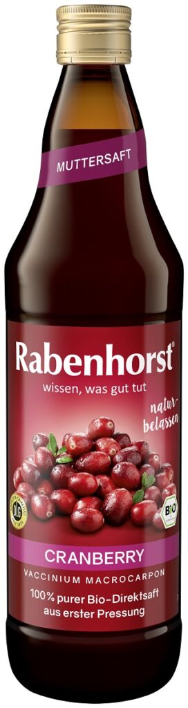 SOK Z ŻURAWINY NFC BIO 750 ml – RABENHORST