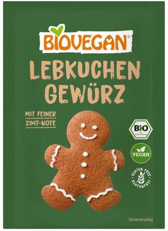 PRZYPRAWA DO PIERNIKA BEZGLUTENOWA BIO 15 g – BIOVEGAN (PRODUKT SEZONOWY)