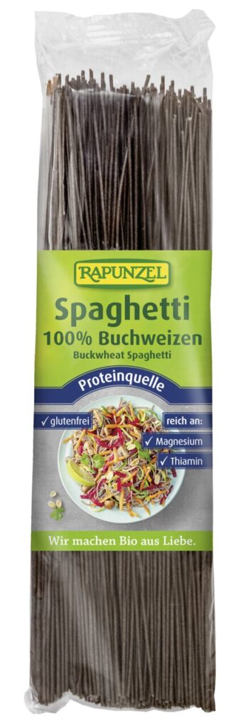 MAKARON (GRYCZANY) SPAGHETTI BEZGLUTENOWY BIO 250 g – RAPUNZEL