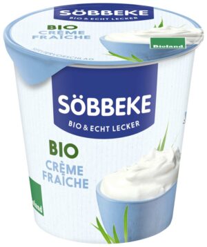 ŚMIETANA KREMOWA KWAŚNA (30 % TŁUSZCZU) BIO 150 g - SOBBEKE