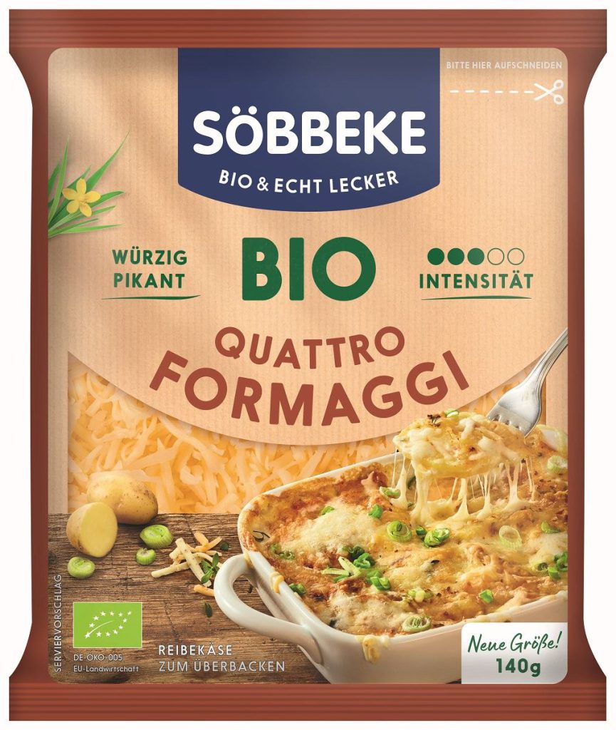 MIX CZTERECH TARTYCH SERÓW BIO 140 g – SOBBEKE