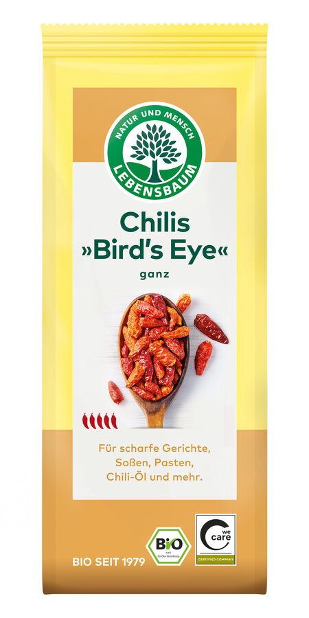 CHILI (PAPRYKA BIRD’S EYE) BIO 20 g – LEBENSBAUM