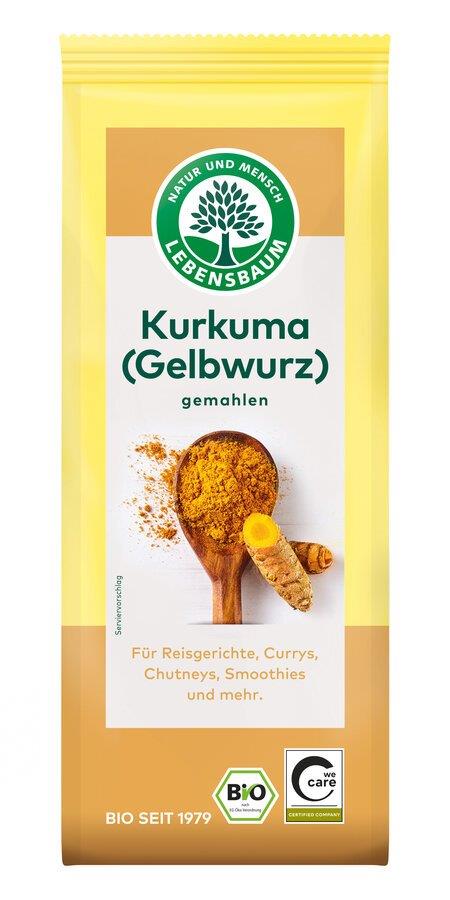 KURKUMA MIELONA BIO 50 g – LEBENSBAUM
