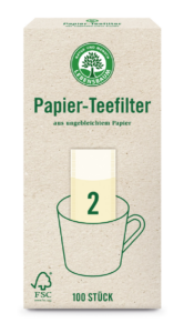 SASZETKI DO PARZENIA HERBATY ROZMIAR 2 - MAŁE (100 szt.) - LEBENSBAUM