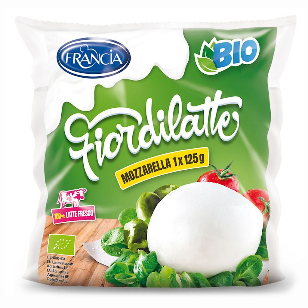 MOZZARELLA KULKA BIO 290 g (125 g) – FRANCIA
