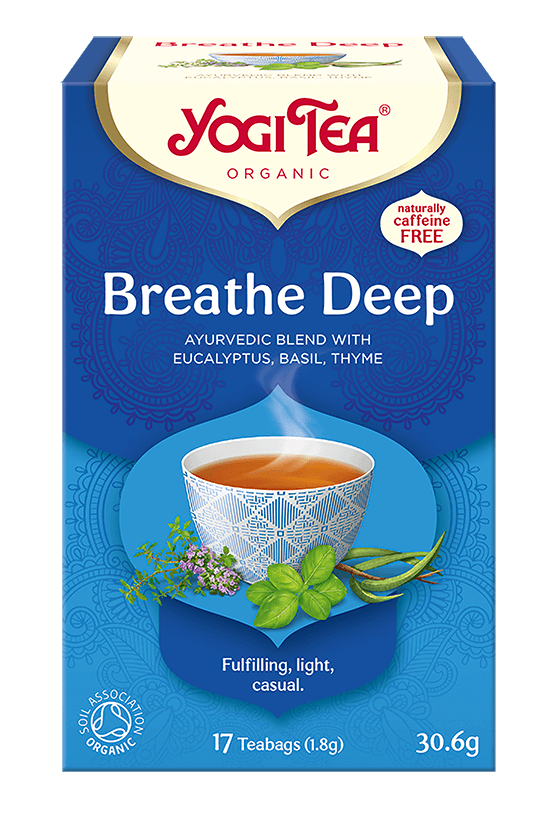 HERBATKA GŁĘBOKI ODDECH (BREATHE DEEP) BIO (17 x 1,8 g) 30,6 g – YOGI TEA