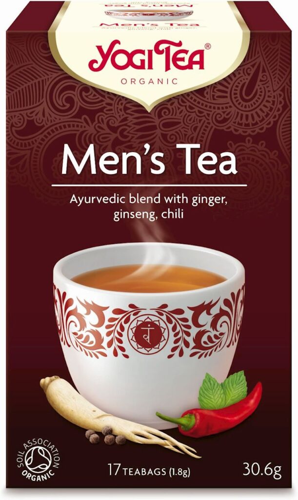 HERBATKA DLA MĘŻCZYZN (MEN’S TEA) BIO (17 x 1,8 g) 30,6 g – YOGI TEA