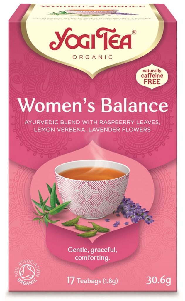 HERBATKA DLA KOBIET – RÓWNOWAGA (WOMEN’S BALANCE) BIO (17 x 1,8 g) 30,6 g – YOGI TEA