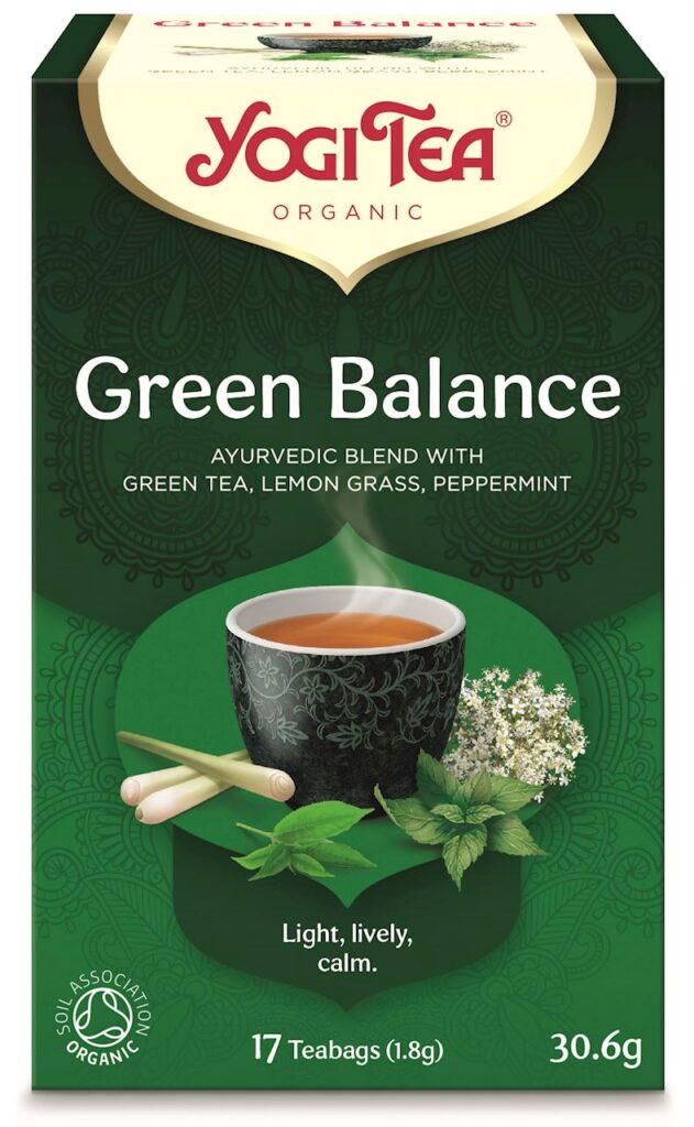 HERBATA ZIELONA RÓWNOWAGA (GREEN BALANCE) BIO (17 x 1,8 g) 30,6 g – YOGI TEA