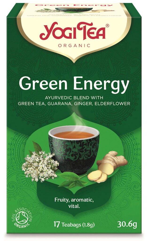 HERBATA ZIELONA ENERGIA (GREEN ENERGY) BIO (17 x 1,8 g) 30,6 g – YOGI TEA