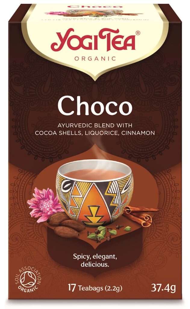 HERBATKA CZEKOLADOWA Z KAKAO (CHOCO) BIO (17 x 2,2 g) 37,4 g – YOGI TEA