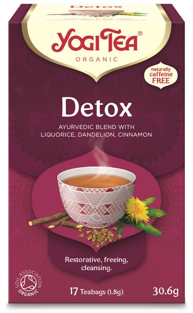 HERBATKA DETOX BIO (17 x 1,8 g) 30,6 g – YOGI TEA
