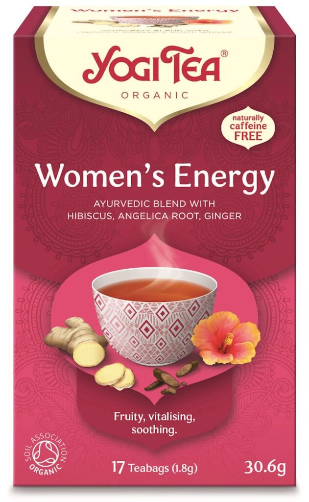 HERBATKA DLA KOBIET – ENERGIA (WOMEN’S ENERGY) BIO (17 x 1,8 g) 30,6 g – YOGI TEA