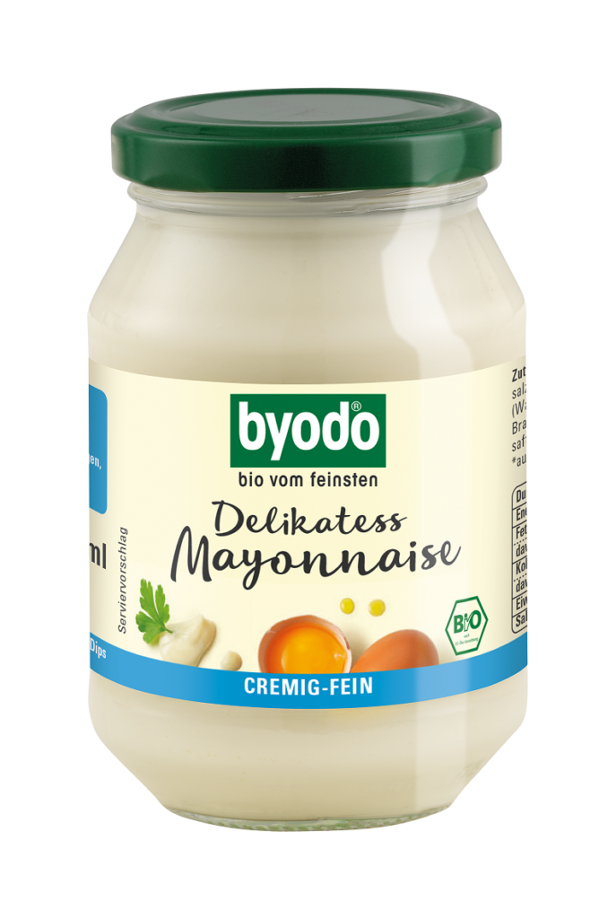 MAJONEZ DELIKATNY BEZGLUTENOWY BIO 250 ml – BYODO