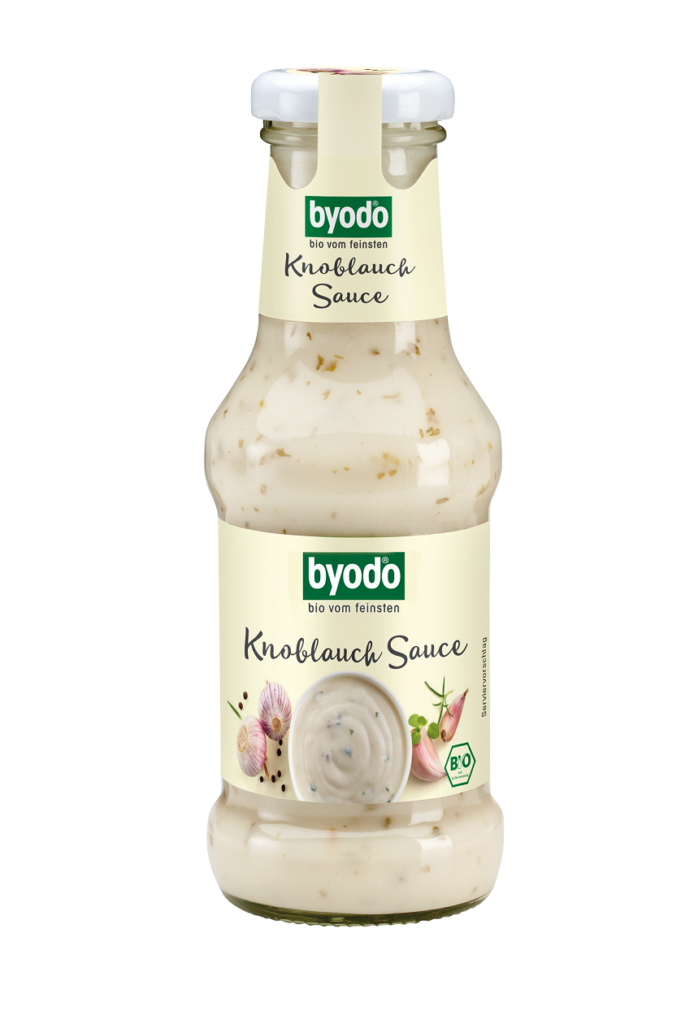 SOS CZOSNKOWY BEZGLUTENOWY BIO 250 ml – BYODO