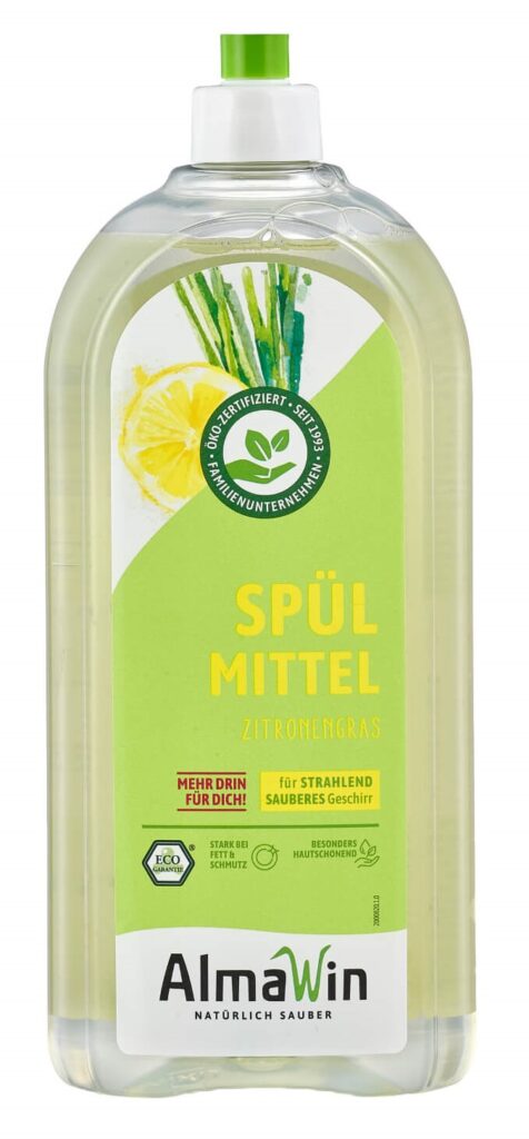 PŁYN DO MYCIA NACZYŃ TRAWA CYTRYNOWA (KONCENTRAT) ECO 1 L – ALMAWIN
