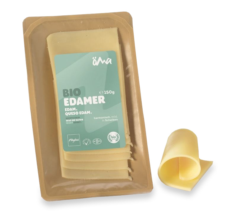 SER EDAMSKI PLASTRY BIO 150 g – OMA