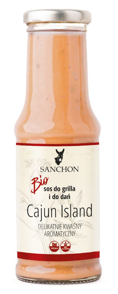 SOS CAJUN ISLAND BEZGLUTENOWY BIO 210 ml – SANCHON