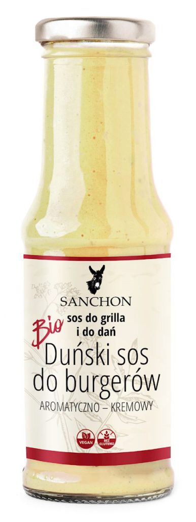 SOS DO BURGERÓW BEZGLUTENOWY BIO 210 ml – SANCHON