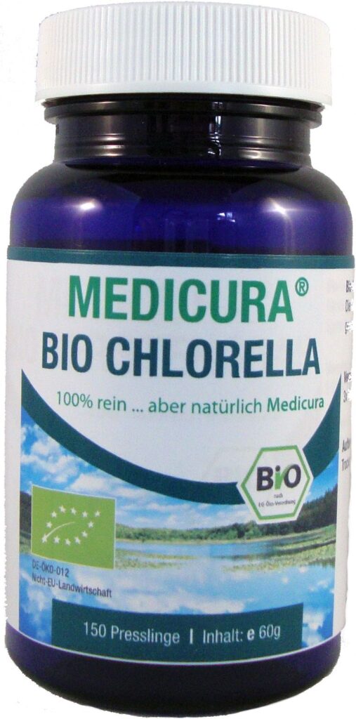 CHLORELLA BIO (400 mg) 150 TABLETEK – MEDICURA