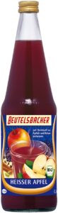 GRZANIEC BEZALKOHOLOWY JABŁKO - CZARNY BEZ BIO 700 ml - BEUTELSBACHER (PRODUKT SEZONOWY)