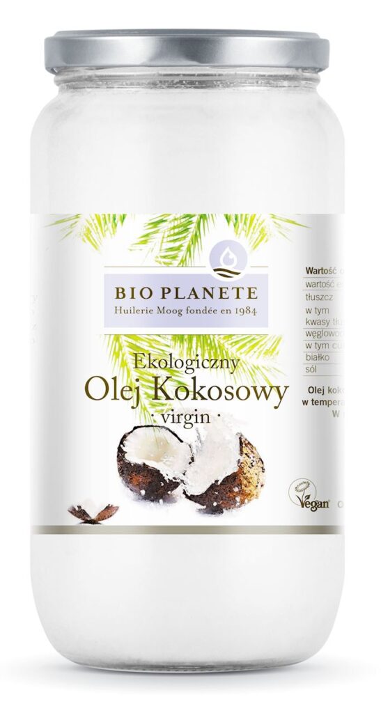 OLEJ KOKOSOWY VIRGIN BIO 950 ml – BIO PLANETE