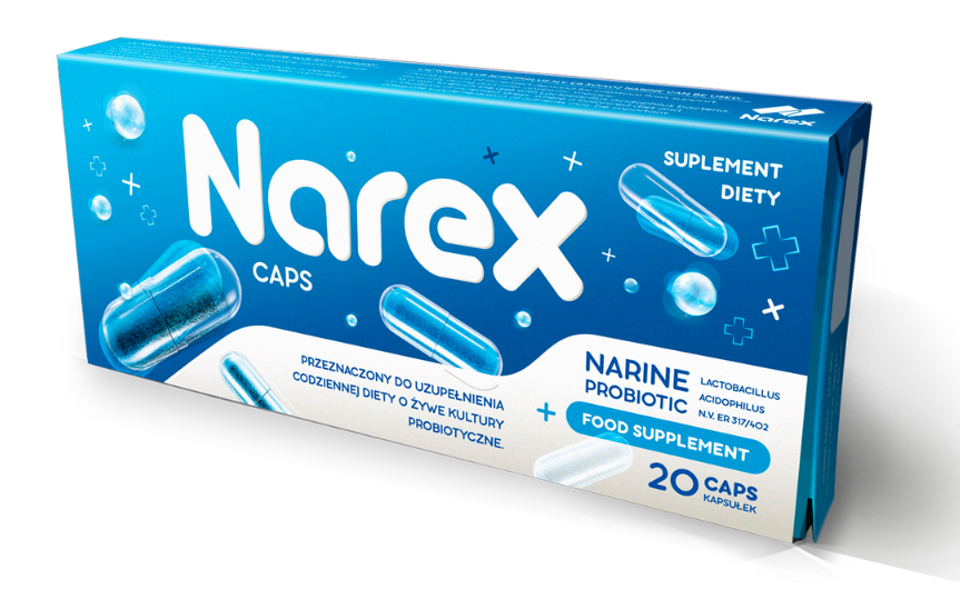 PROBIOTYK NARINE 20 KAPSUŁEK – NAREX