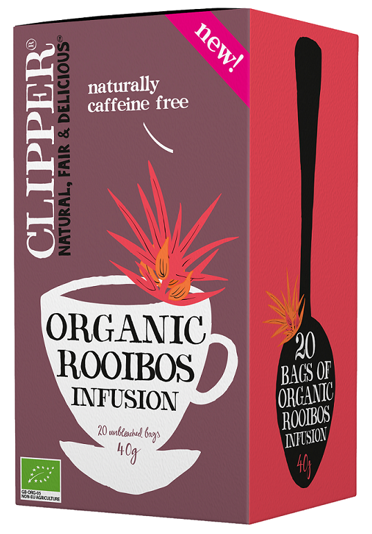 HERBATKA ROOIBOS BIO (20 x 2 g) 40 g – CLIPPER