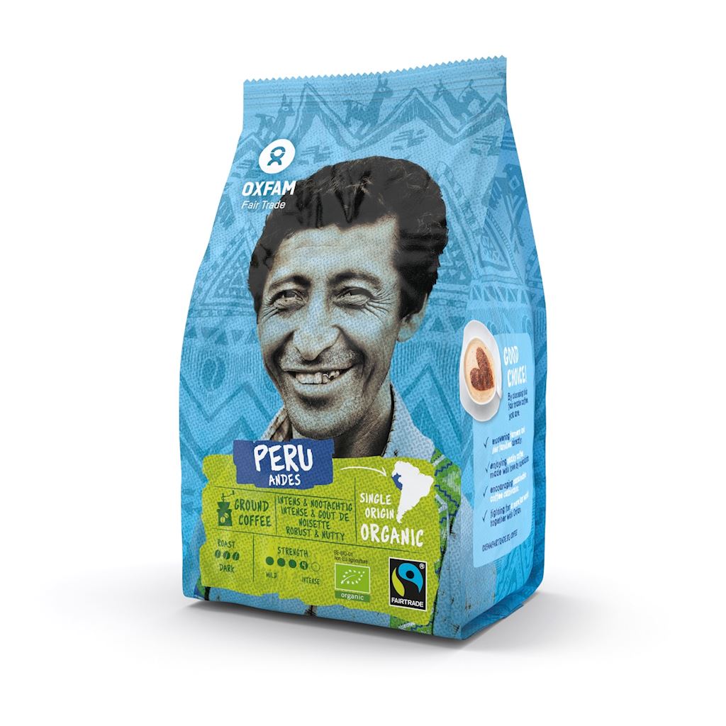 KAWA MIELONA ARABICA 100 % PERU FAIR TRADE BIO 250 g – OXFAM