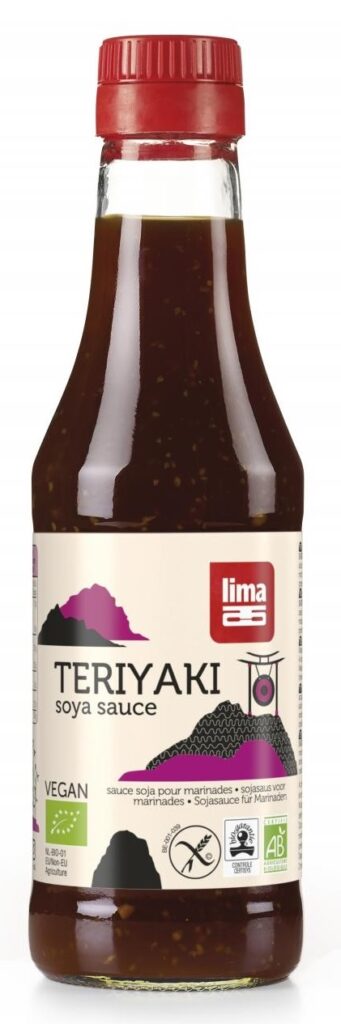 SOS SOJOWY SŁODKI TERIYAKI BEZGLUTENOWY BIO 250 ml – LIMA