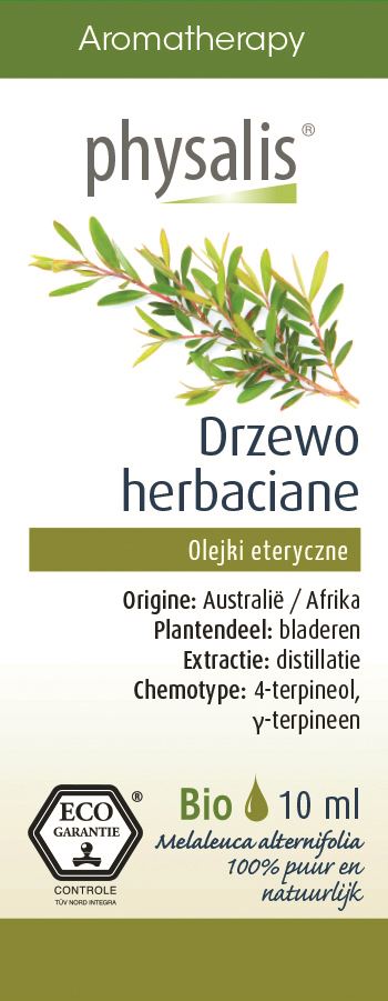 OLEJEK ETERYCZNY DRZEWO HERBACIANE ECO 10 ml – PHYSALIS