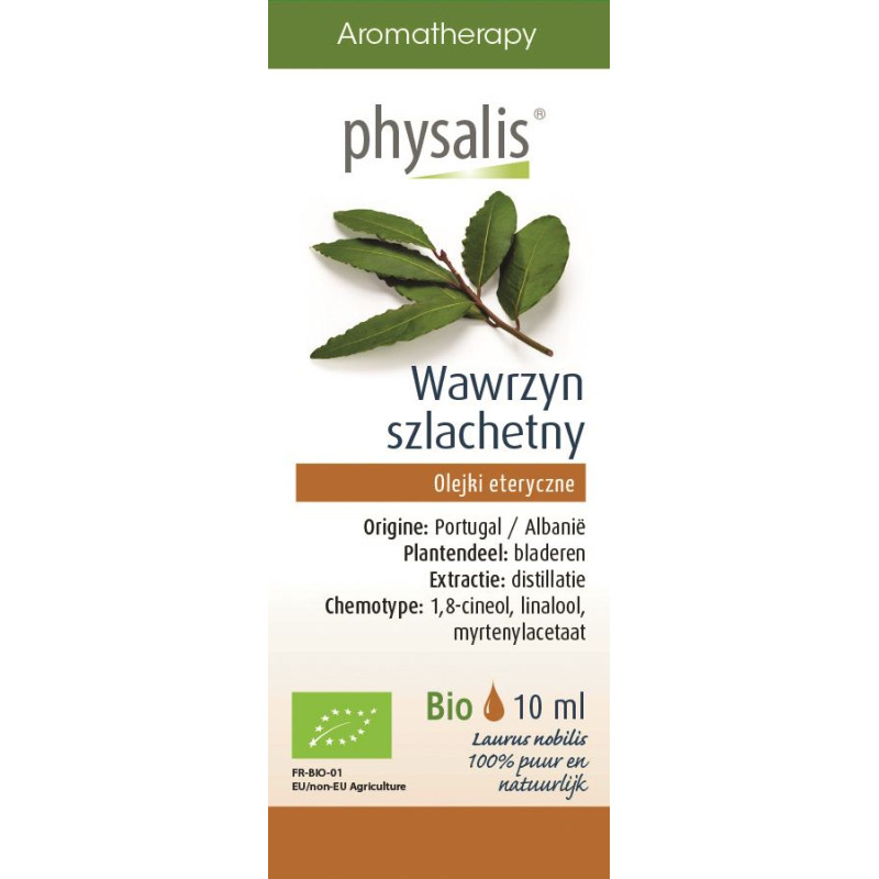 OLEJEK ETERYCZNY WAWRZYN SZLACHETNY BIO 10 ml – PHYSALIS