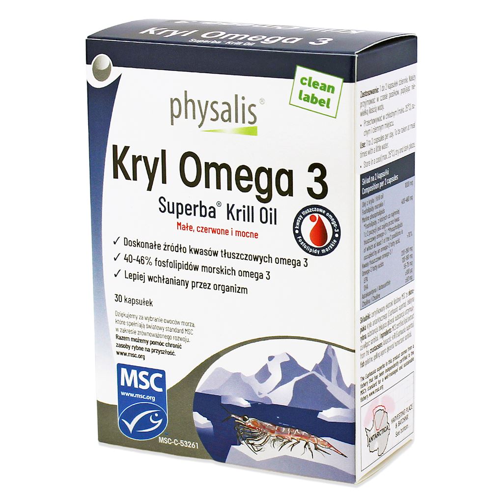 KRYL OMEGA-3 30 KAPSUŁEK – PHYSALIS