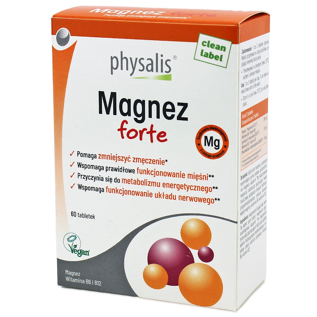 MAGNEZ FORTE 60 TABLETEK – PHYSALIS