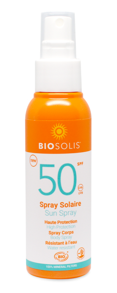 MLECZKO PRZECIWSŁONECZNE DO CIAŁA SPF 50+ W SPRAYU ECO 100 ml – BIOSOLIS (PRODUKT SEZONOWY)